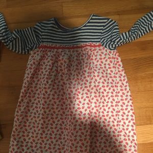 Mini Boden Strawberry Dress 2T